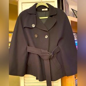 Jennifer Lopez Black Cape Jacket